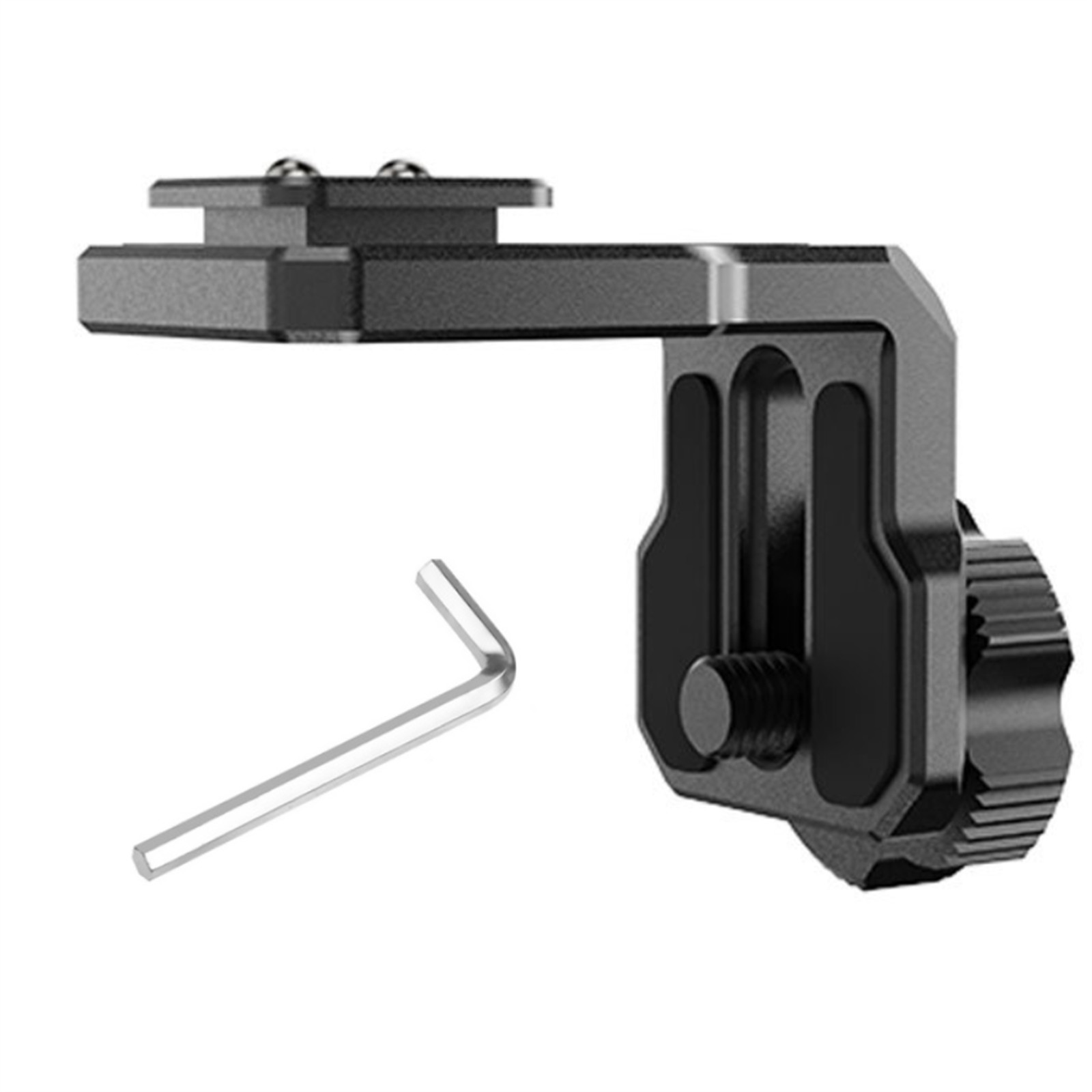 Universal 1/4 Cold Shoe Mount Video Transmission Holder For DJI/RS2/RSC2/RS3