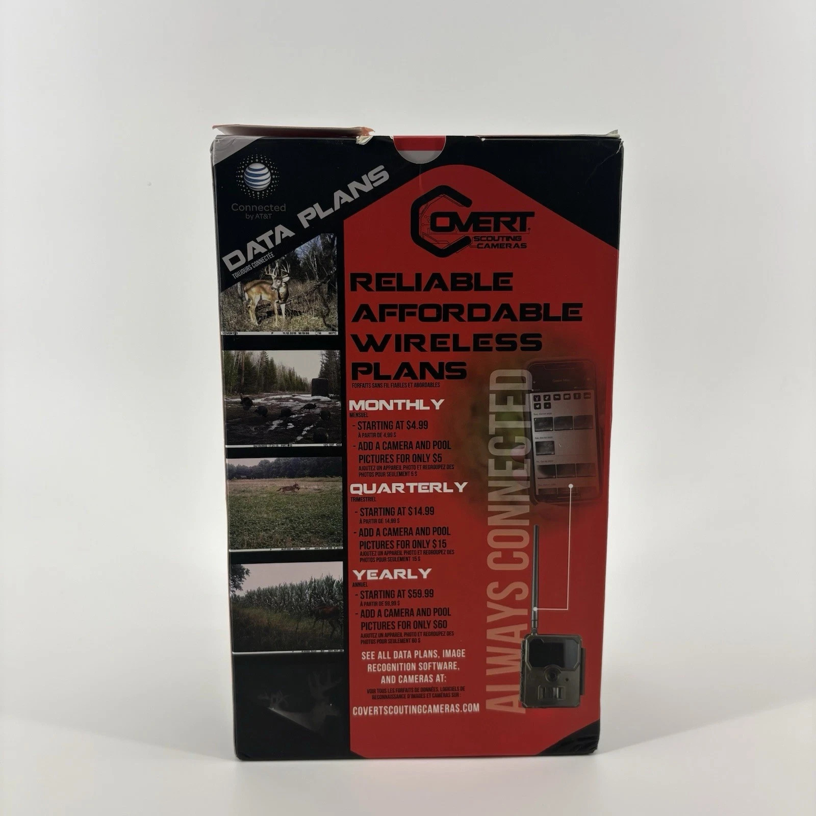 COVERT WC20-A Cellular Trail Camera - Brown, NEW IN BOX, ATT
