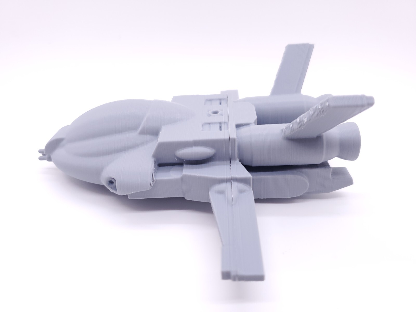 VF-8 Logan - 1", 3", 6" or 12" Model - Custom Kit Robotech Space Ship Veritech