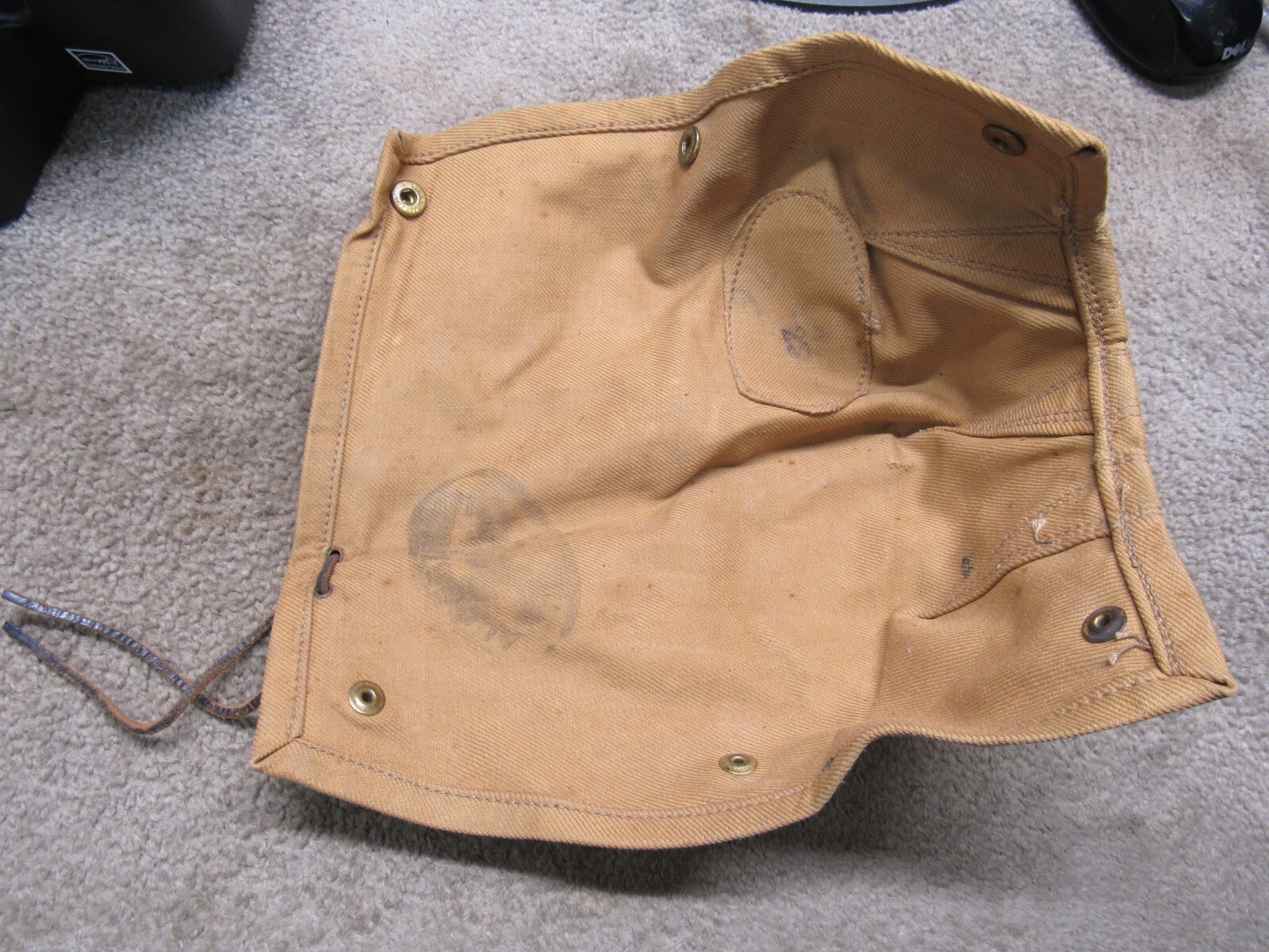 British WW2 Lee Enfield Action Cover Khaki Canvas