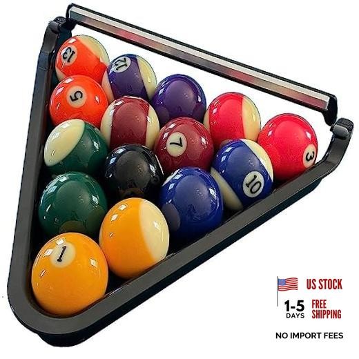 Billiard Ball Rack 8-Ball Black
