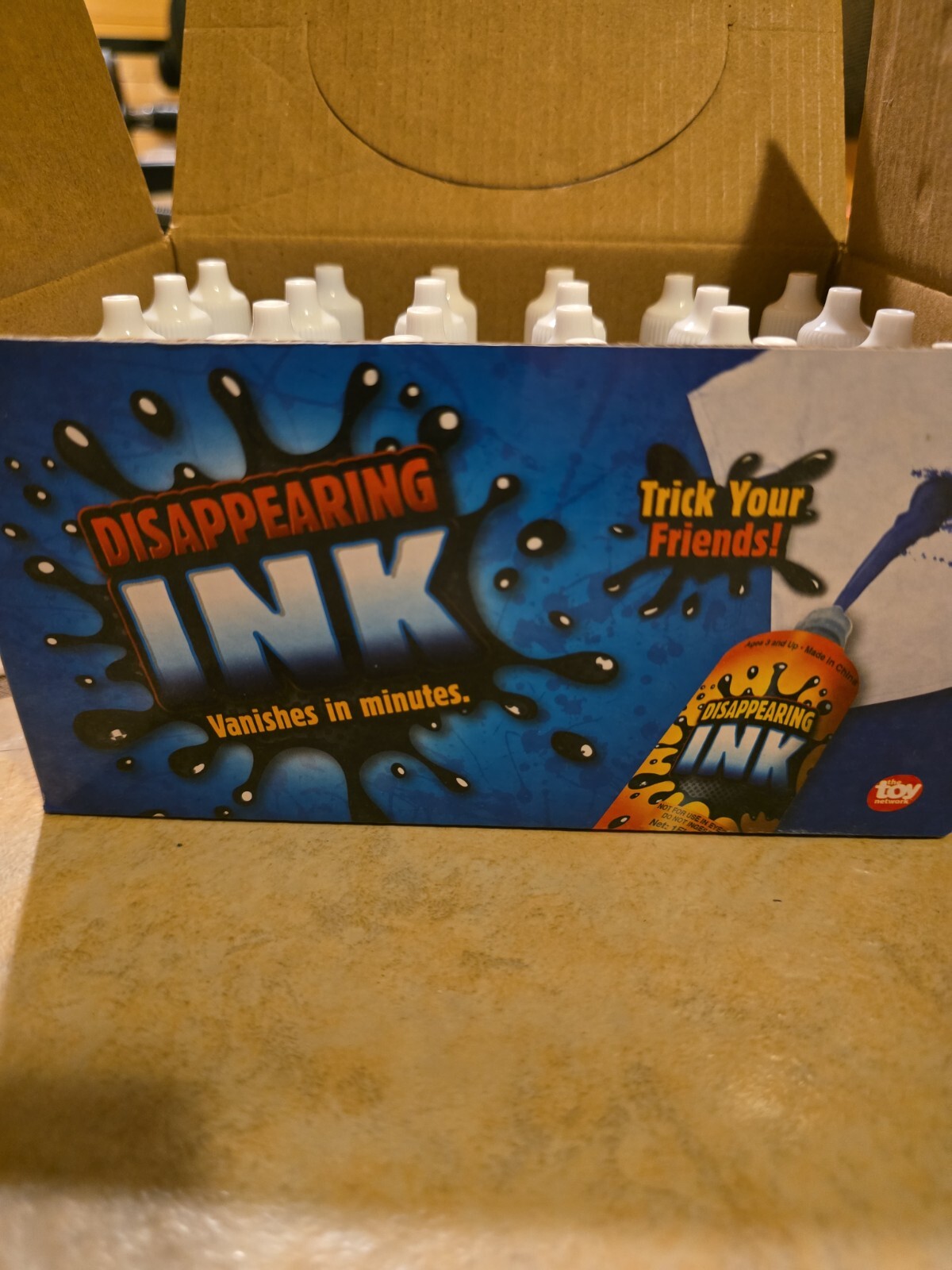 Magic Disappearing Ink 1oz Bottle - Novelty Party Gag Prank Joke Fun
