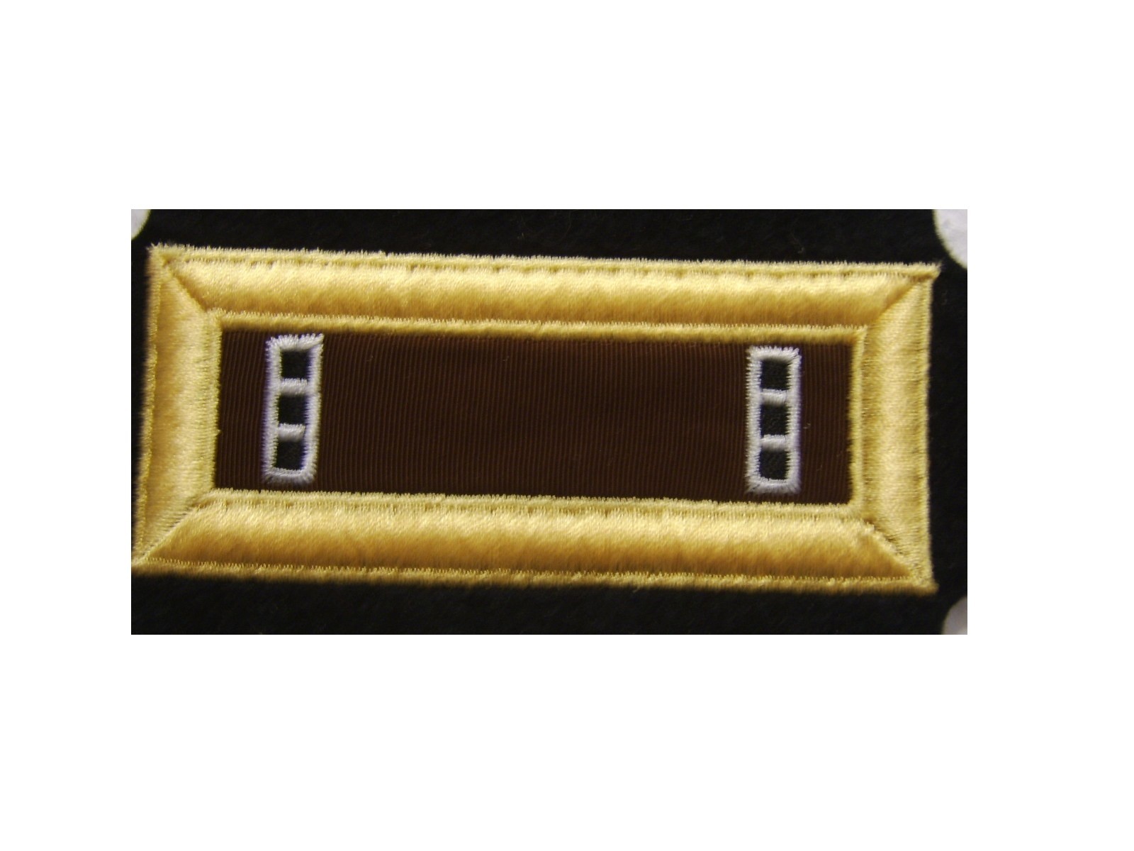 OBSOLETE ARMY SHOULDER BOARDS CHIEF WARRANT OFFICER  CWO3 - PAIR (2) MALE 4" NIP
