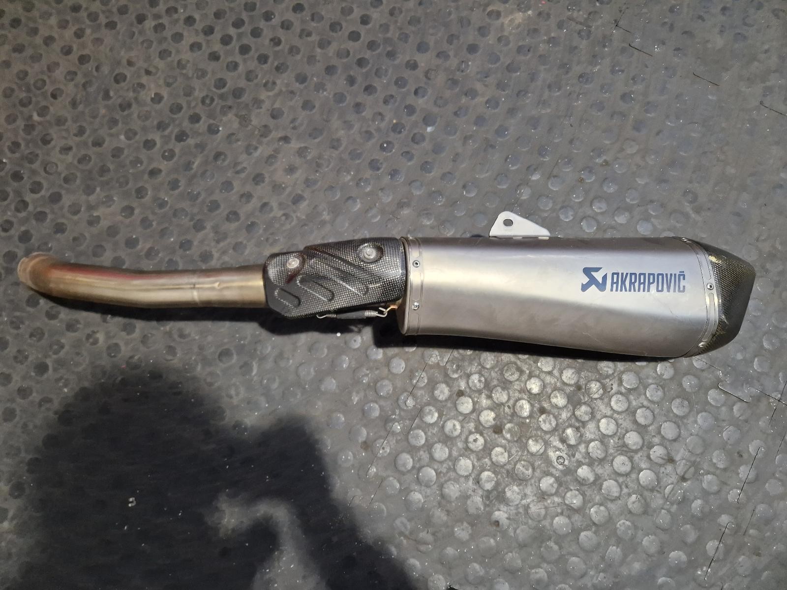 KAWASAKI ZX 1400 AKRAPOVIC EXHAUST TAIL PIPE #SPARES OR REPAIR#