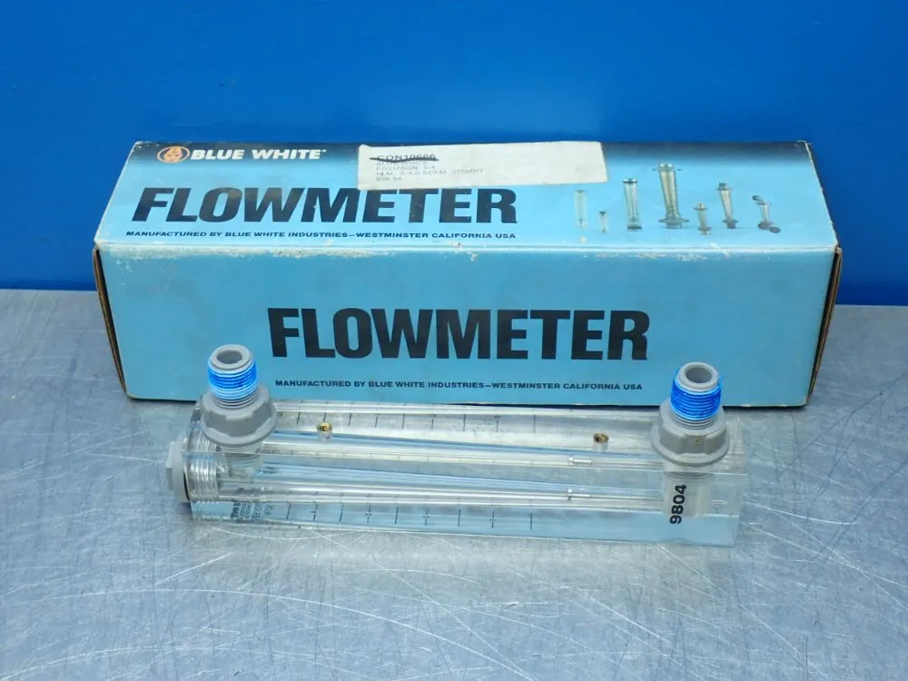 BLUE WHITE F-50375GN FLOWMETER  10251700154