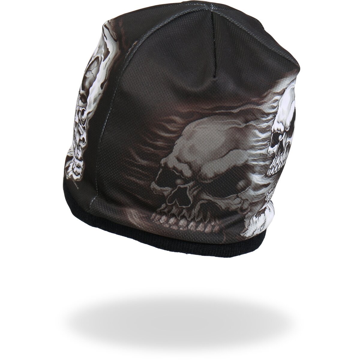 Hot Leathers Assassin Skull Beanie ( Mens One Size ) KHC1017