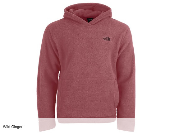 THE NORTH FACE SWEATER ADULT MEN’S SOFT FLEECE HOODIE - SIZE XL - WILD GINGER