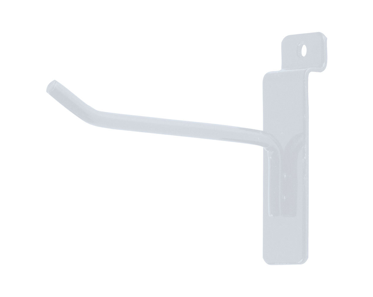 SSWBasics 4" Peg Hook For Slatwall - Pack of 50 - White