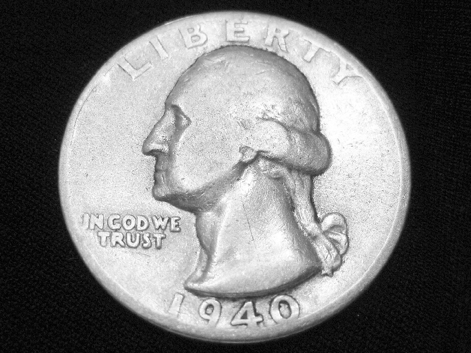 1940-S Washington Quarter -- Fine