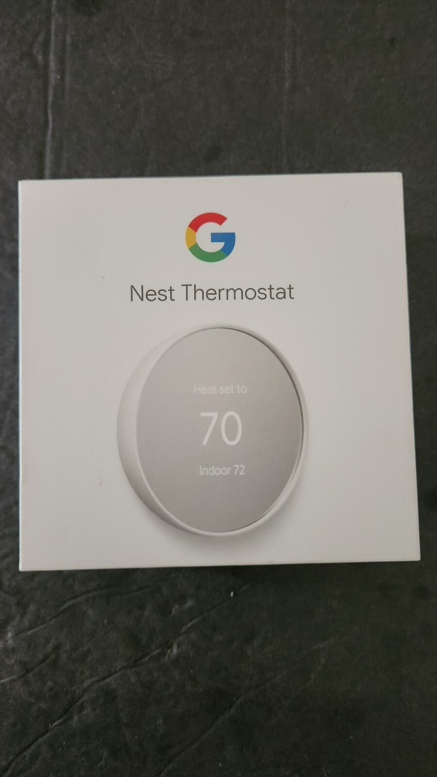 GOOGLE NEST G4CVZ SMART WIFI PROGRAMMABLE THERMOSTAT SNOW