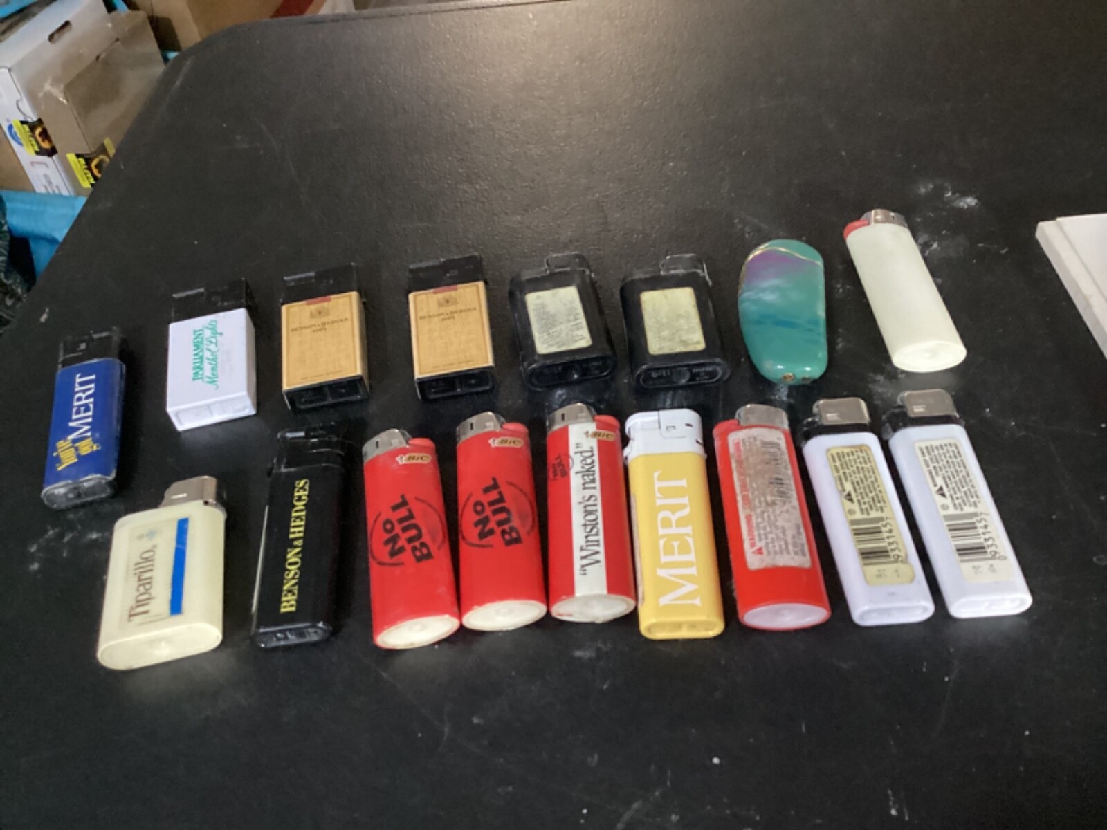 Assorted Non Working Advertising Cigarette Lighters