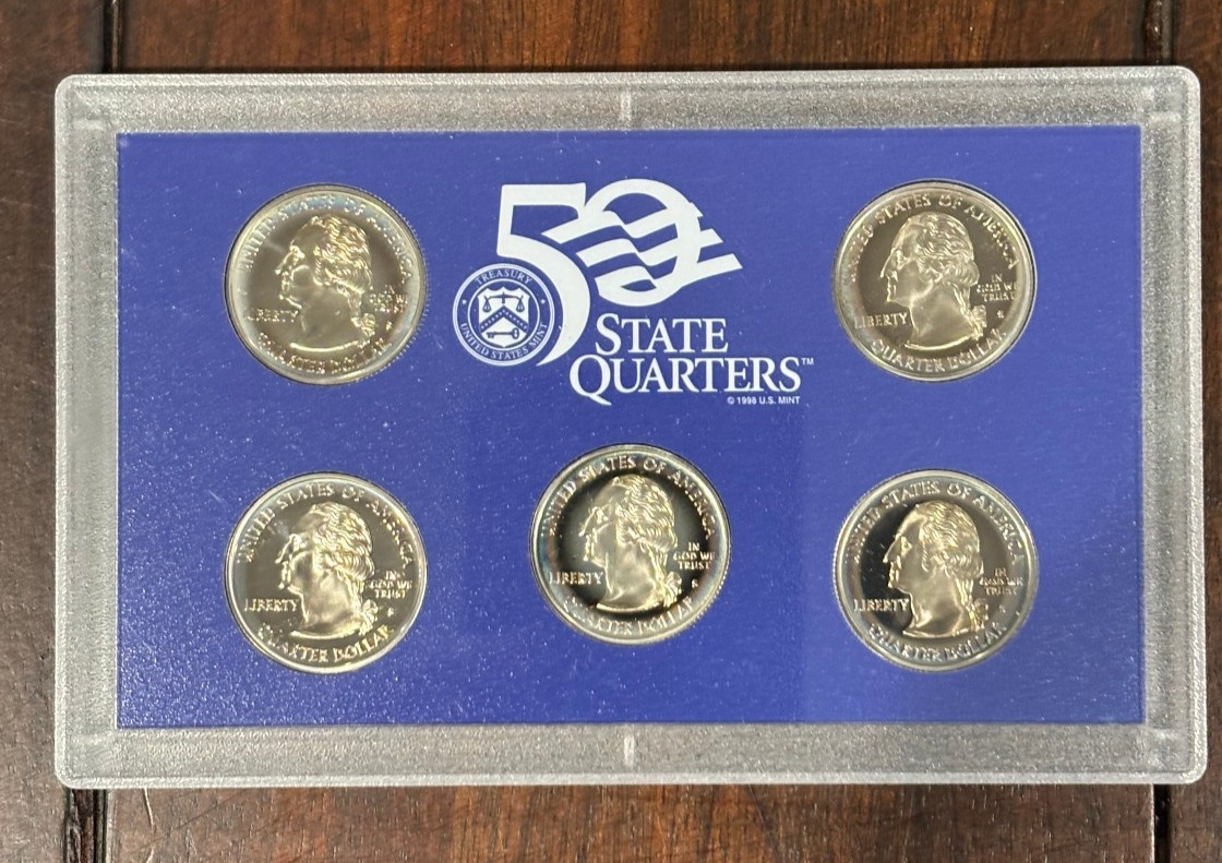 2000 United States Mint Proof State Quarter set