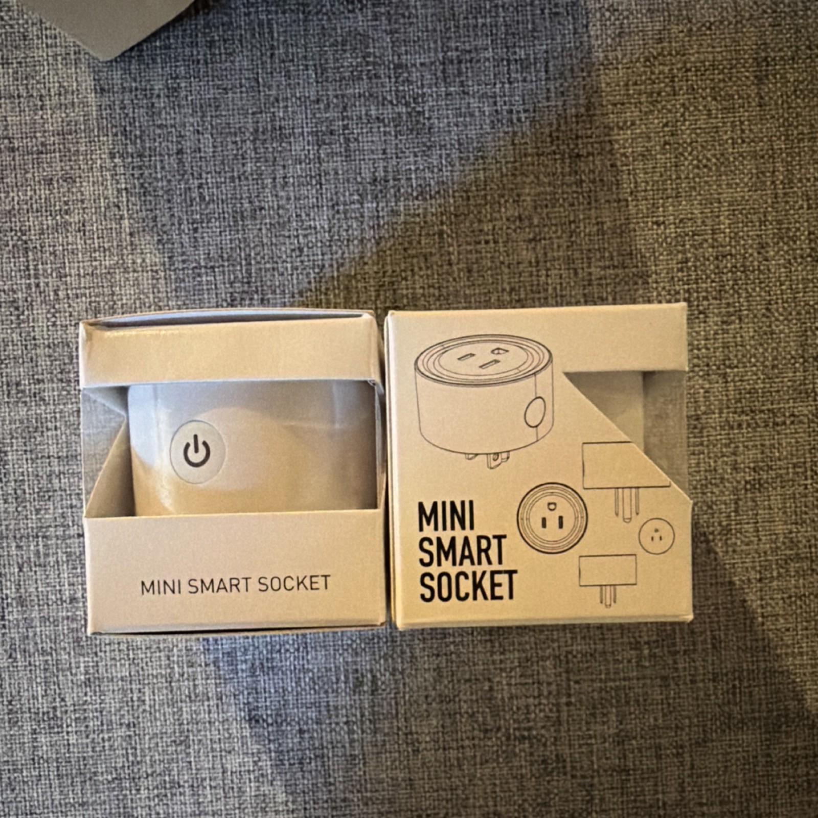 TanTan Mini Smart Plugs Type A White Smart Socket Plug 1 Outlet Wireless Control