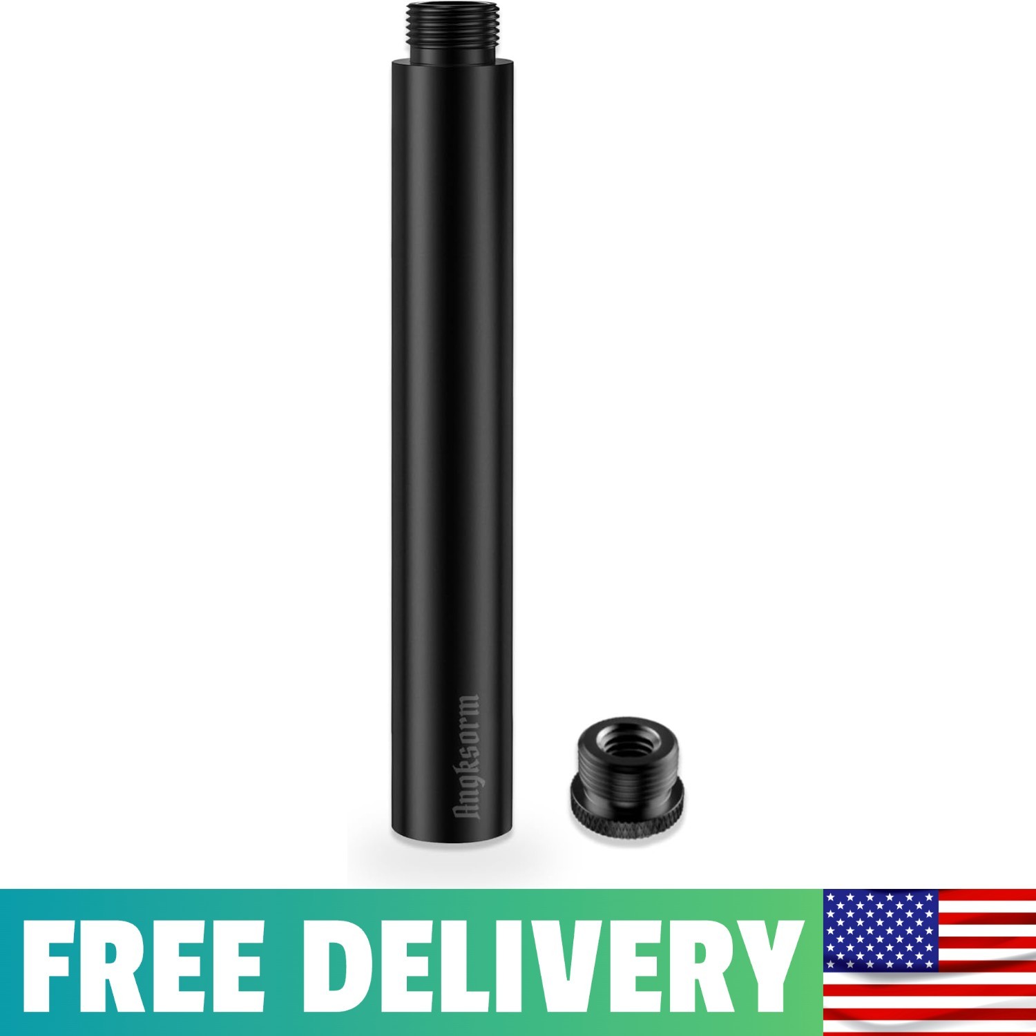 6 Inch Mic Stand Extension Tube KE26XL, 5/8-27 Male To Female, 1 Pack | Micropho