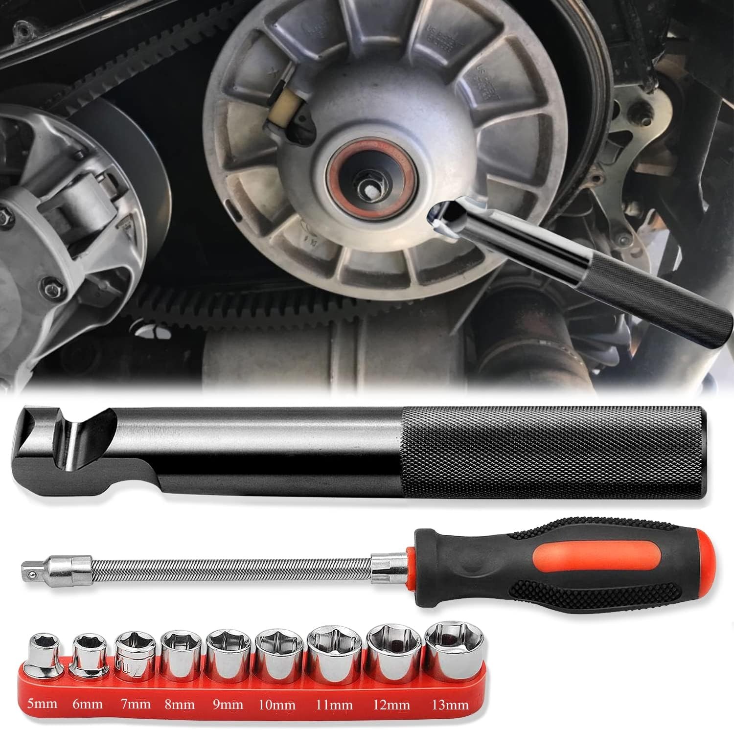 Belt Changing Tools Kit for Polaris RZR 1000 XP XP4 900 S