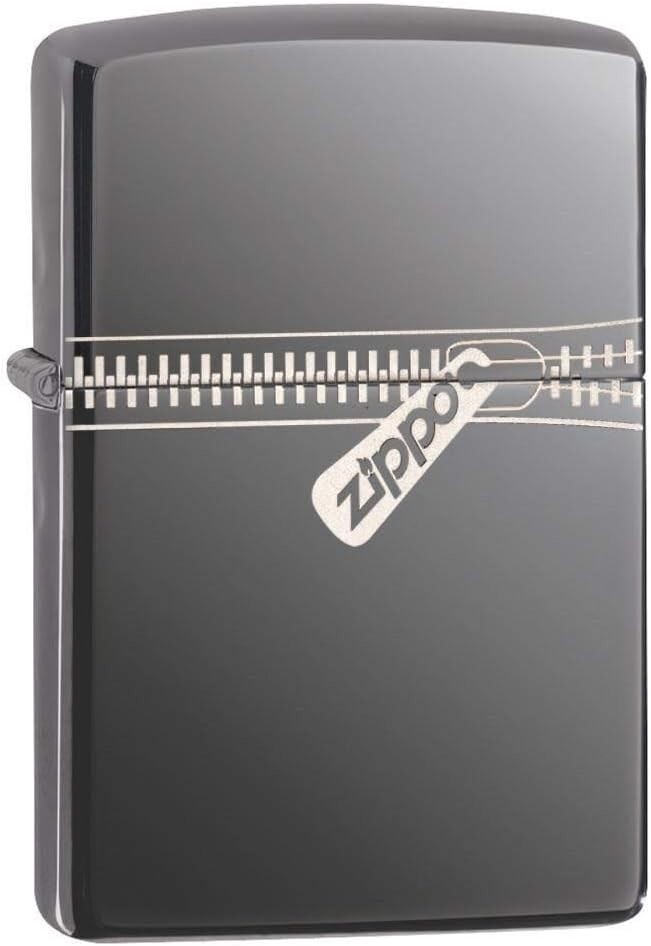 Zippo Zipped Black Ice 21088