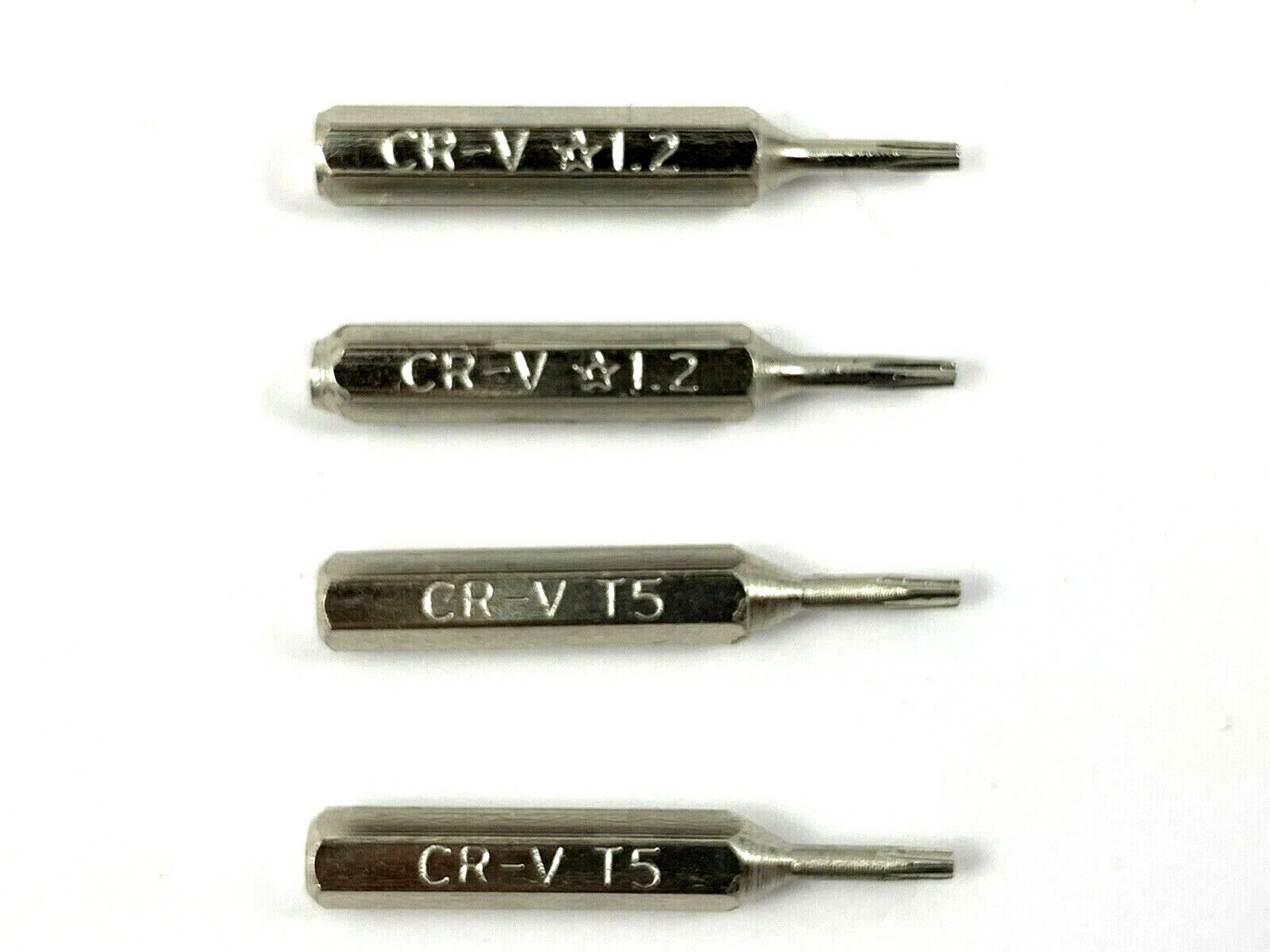 P5/PL4/TS4 Pentalobe 1.2 Torx T5 Screwdriver bits for MacBook Air Pro Retina 4PC