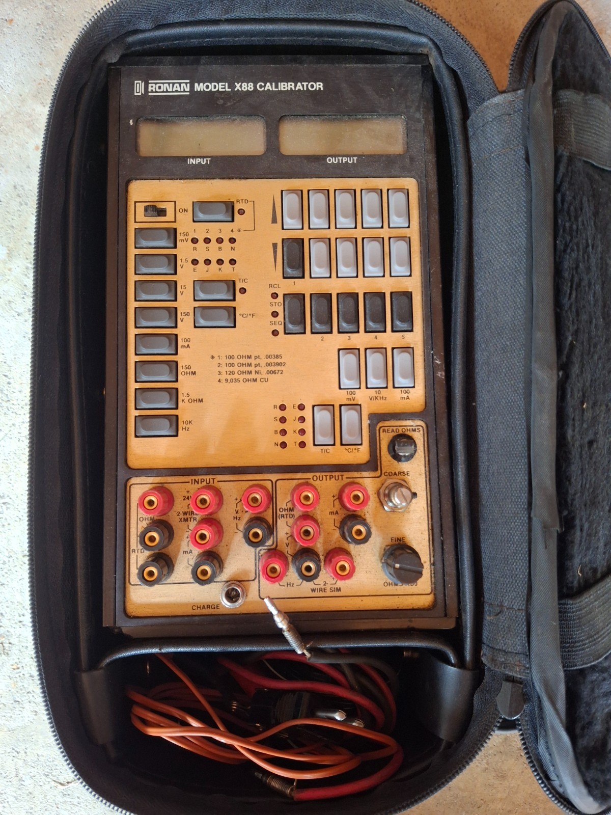 Ronan X88 Portable Multifunction Calibrator Power Tested