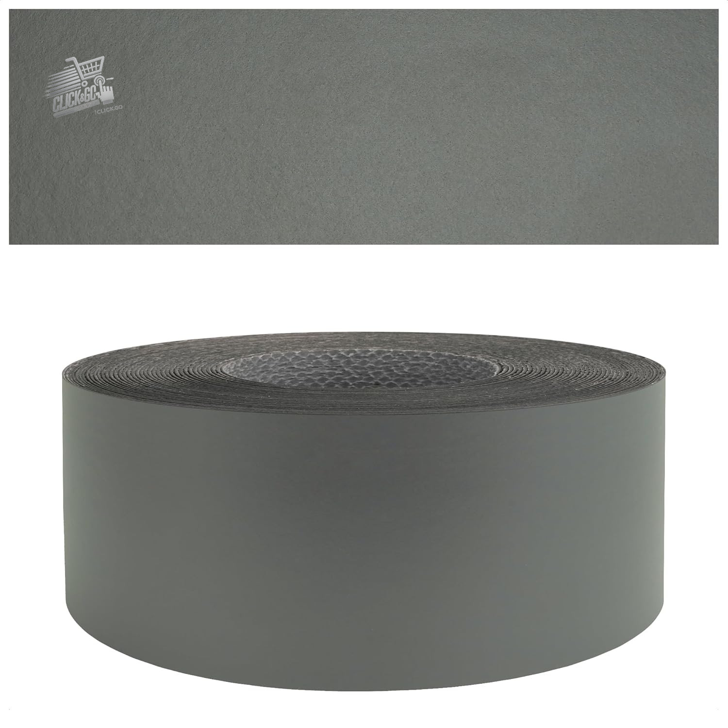 ® - Anthracite Effect Edge | 45mm X 5M | Easy to Apply | Kitchen Edge in