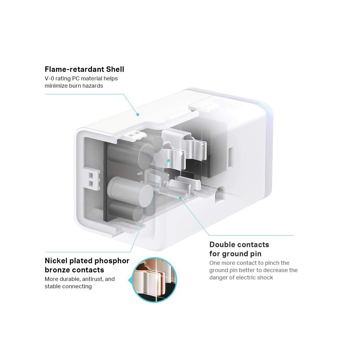 Smart Wi-Fi Outlet Plug 2-Pack – Remote Control & Voice Activated Wireless Home