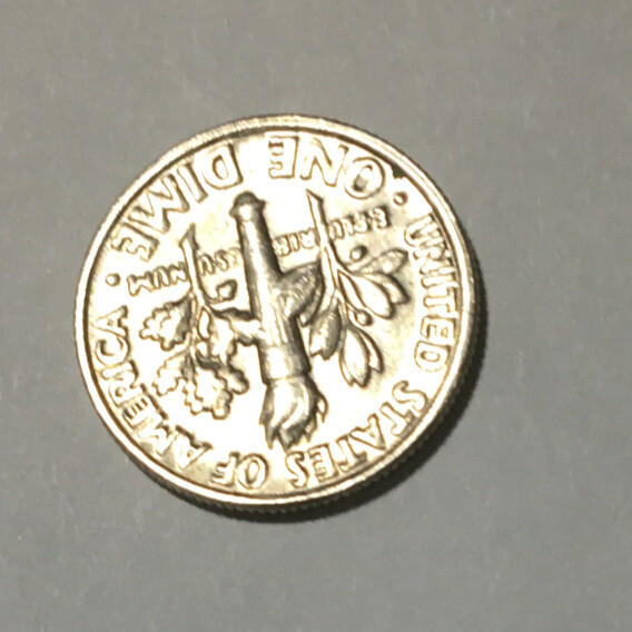 1991 P Dime