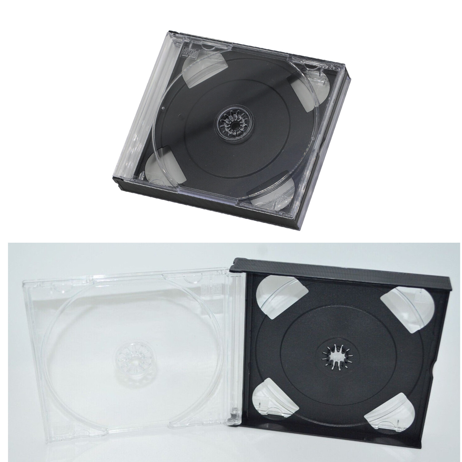 2x For Sony PlayStation 1 PS1 Quad 4-Disc CD Video Game Replacement Case Holder