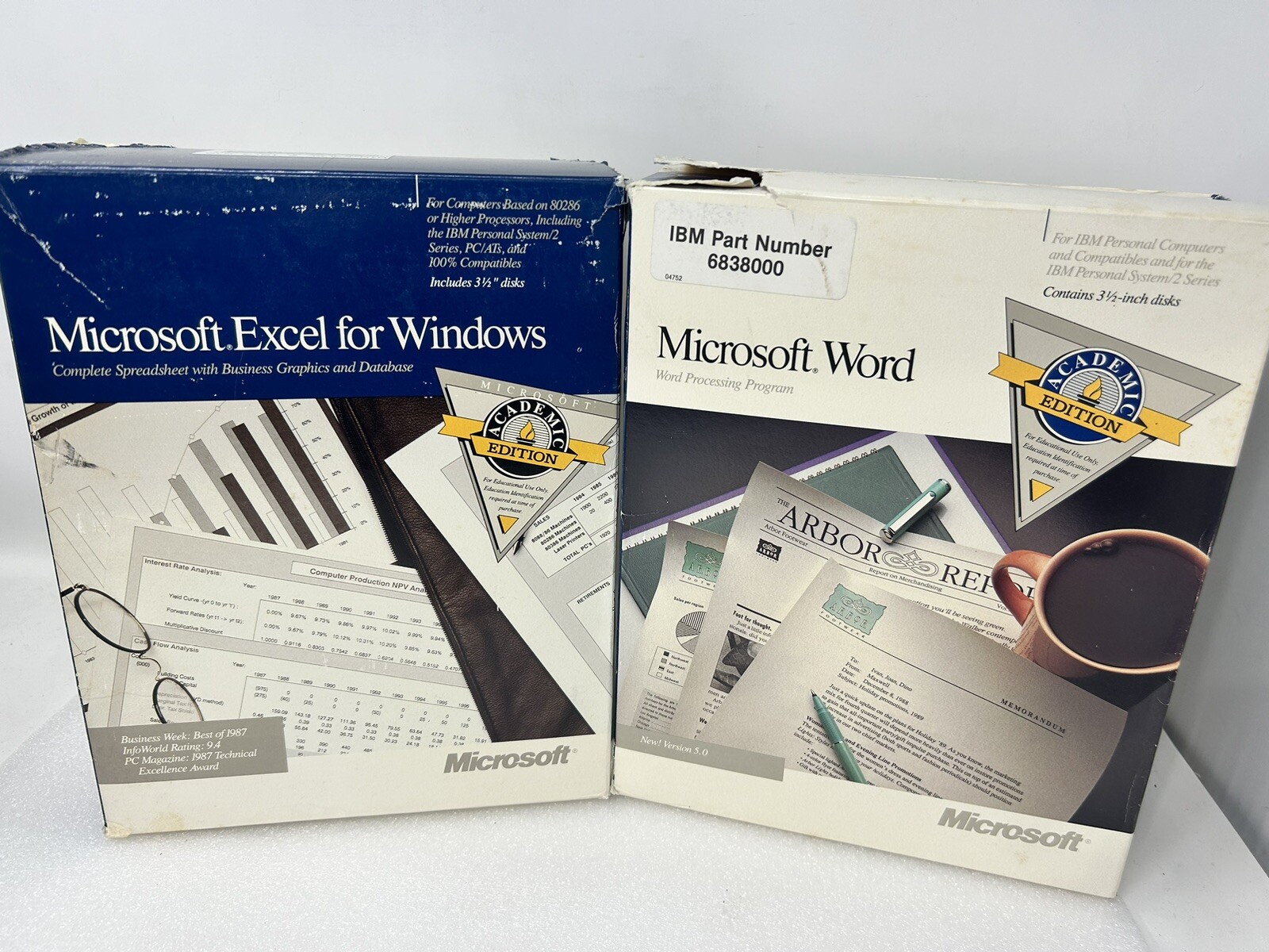 Microsoft Windows User Guides Reference Vintage - Word Excel Macros  80s