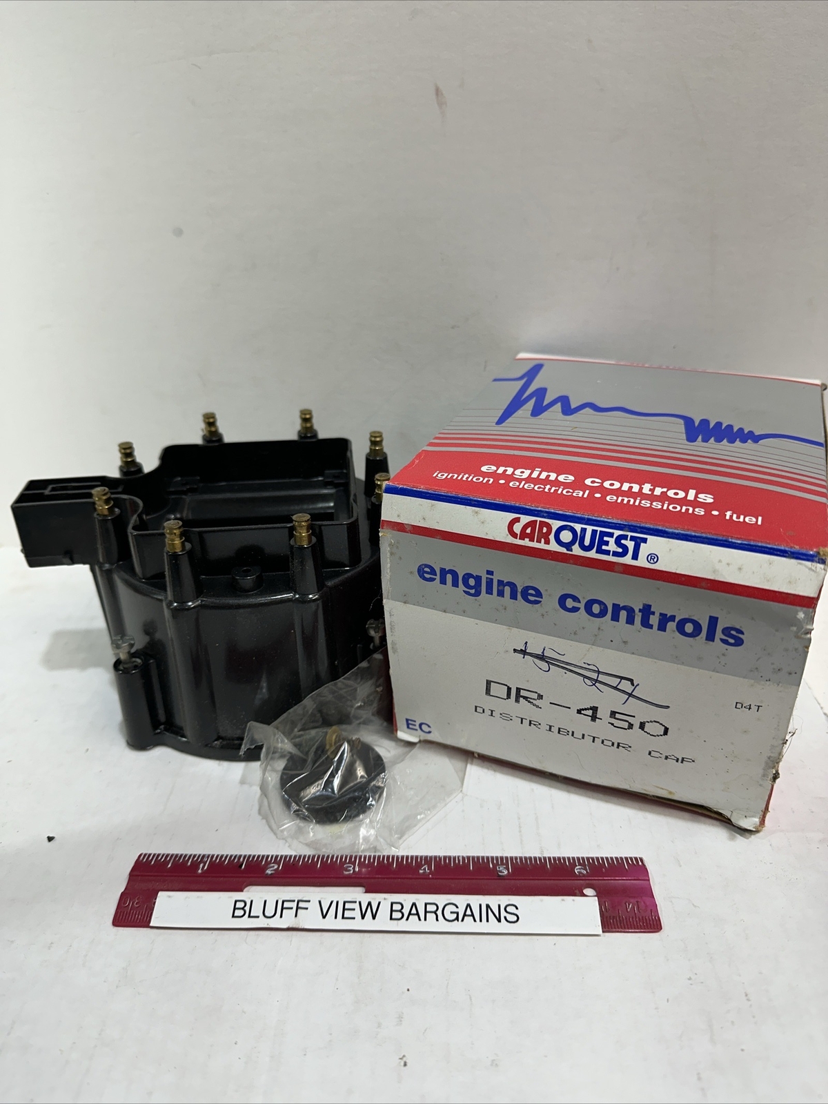 CARQUEST DR-450 Distributor Cap Vintage 80's Parts NOS