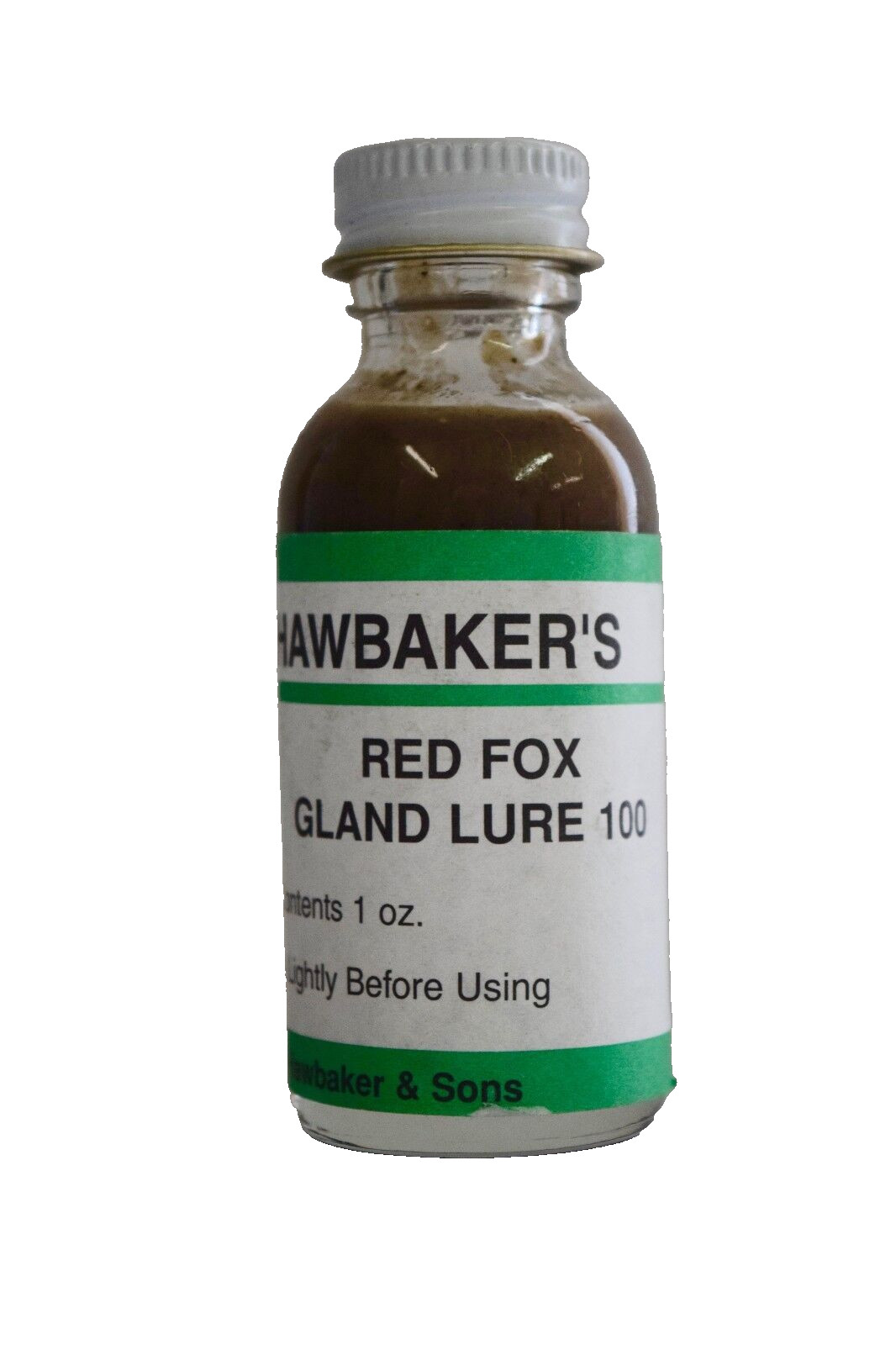 Hawbaker's  Red Fox Gland Lure 100  1 Oz Lure Traps  Trapping Bait Nuisance