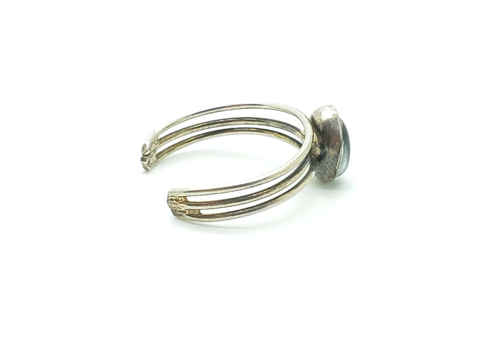 Sterling Silver Foot Ornaments Black Agate Body Toe Ring