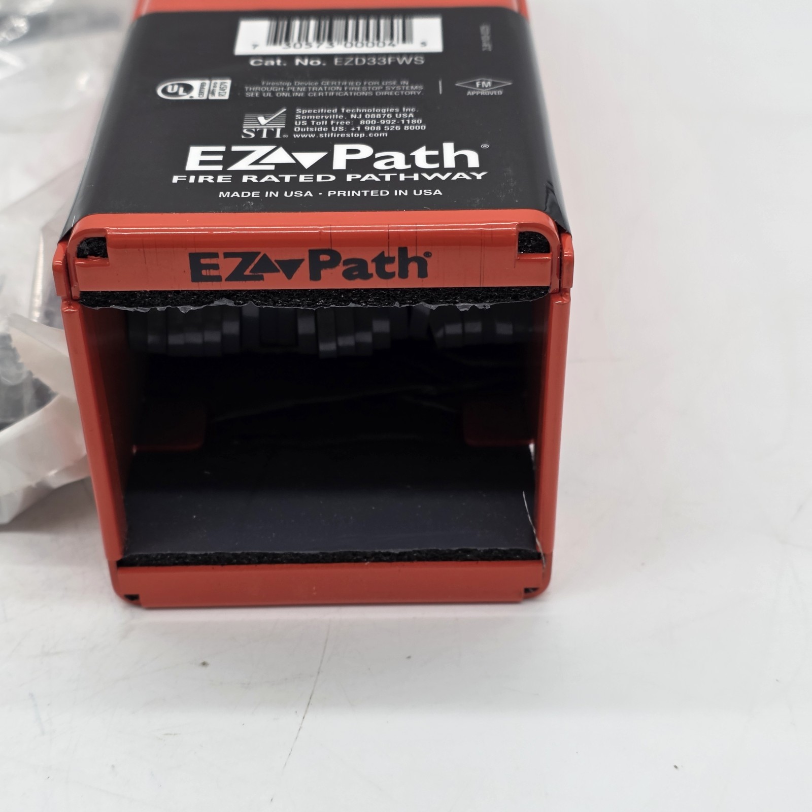 STI EZ Path EZD33FWS Series 33 Fire Rated Pathway Cable Sleeve