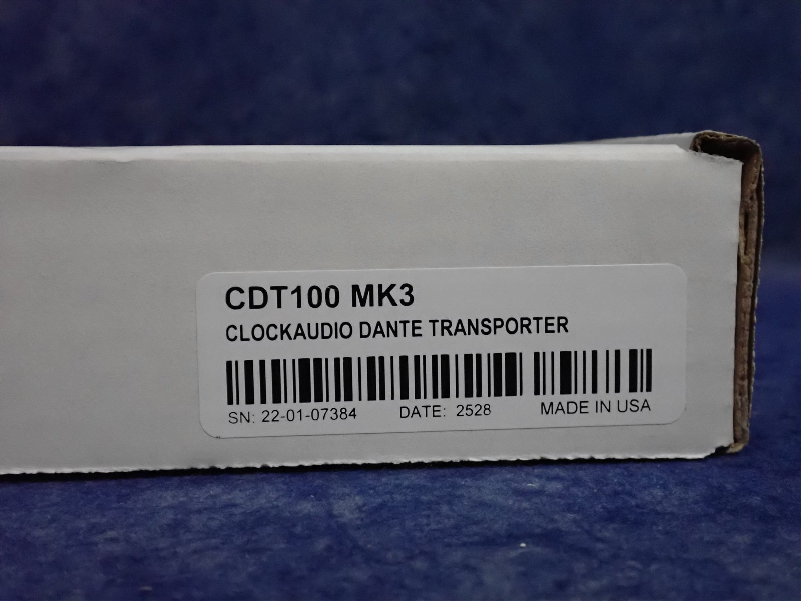 Clockaudio CDT100 MK3 Dante Transporter (G90)