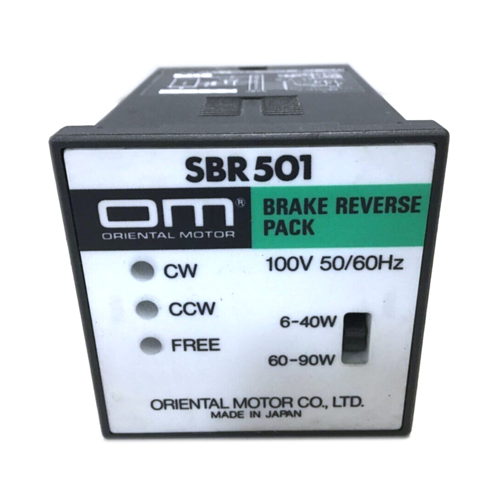 1pcs new ORIENTAL MOTOR SBR501 100VAC governor
