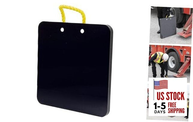 Buyers Products OP18X18P HDPE Poly Outrigger Pad 18x18x1 Inch, 18 X 18 X 1