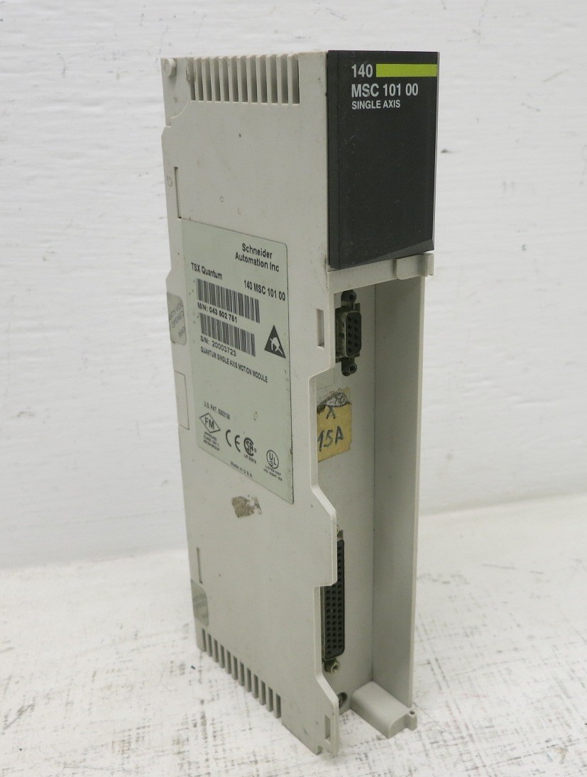 Modicon 140-MSC-101-00 Single Axis Motion 140MSC10100 PLC Module TSX Quantum