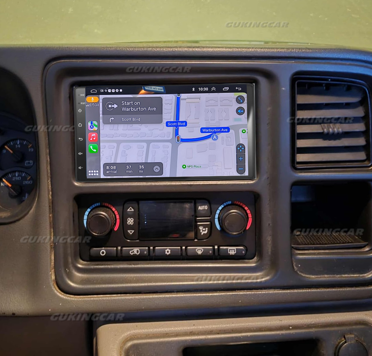 For GMC Yukon Denali 2004-2006 Android 13 CarPlay Car Radio GPS WiFi SWC BT SWC