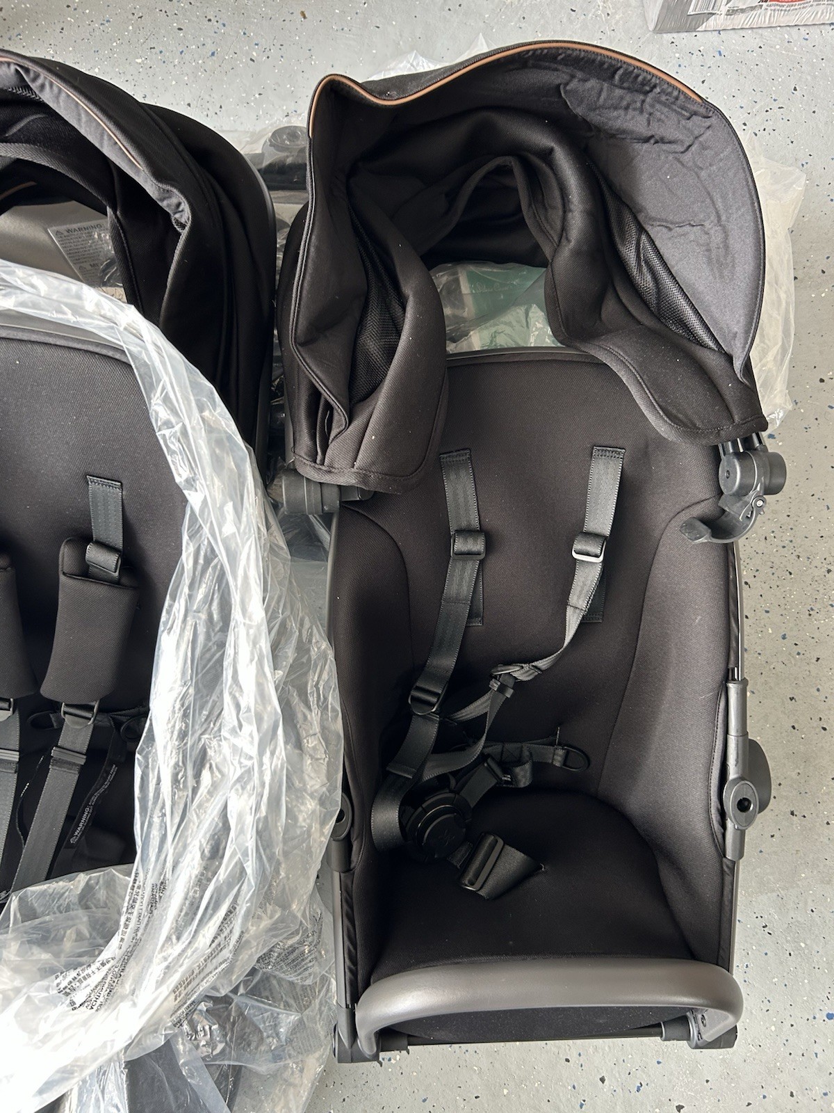 NEW Silver Cross Wave 3 Single to Double Stroller Licorice Full Set Newest Model