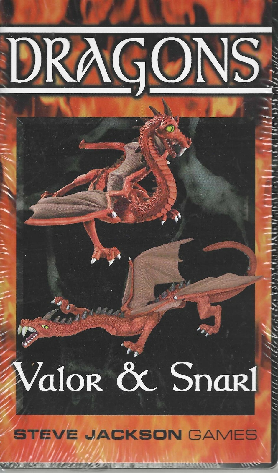VALOR & SNARL - DRAGONS - Steve Jackson Games - Metal Figure Set - Sealed MIB