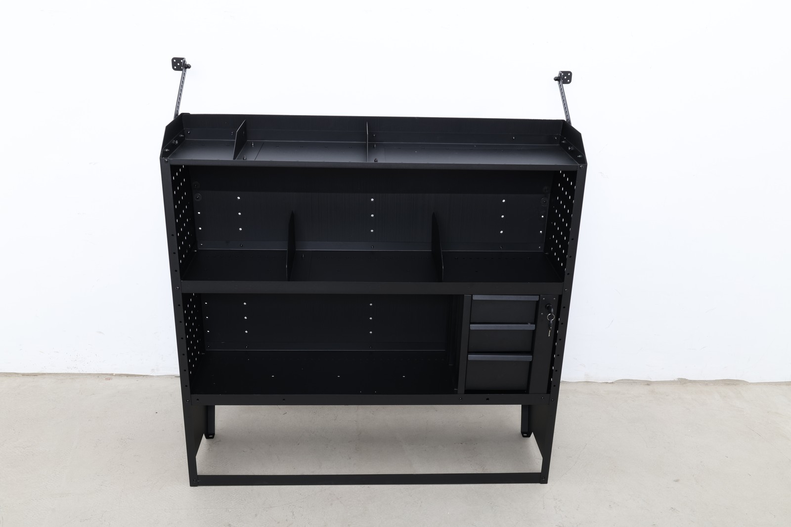 42"Wx43"Hx13"D Van Shelving for Ford Transit Connect,Ram Promaster City w/drawer