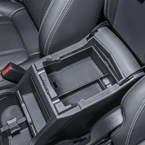 TACORBO Center Console Organizer Compatible with Subaru Forester 2019 balck