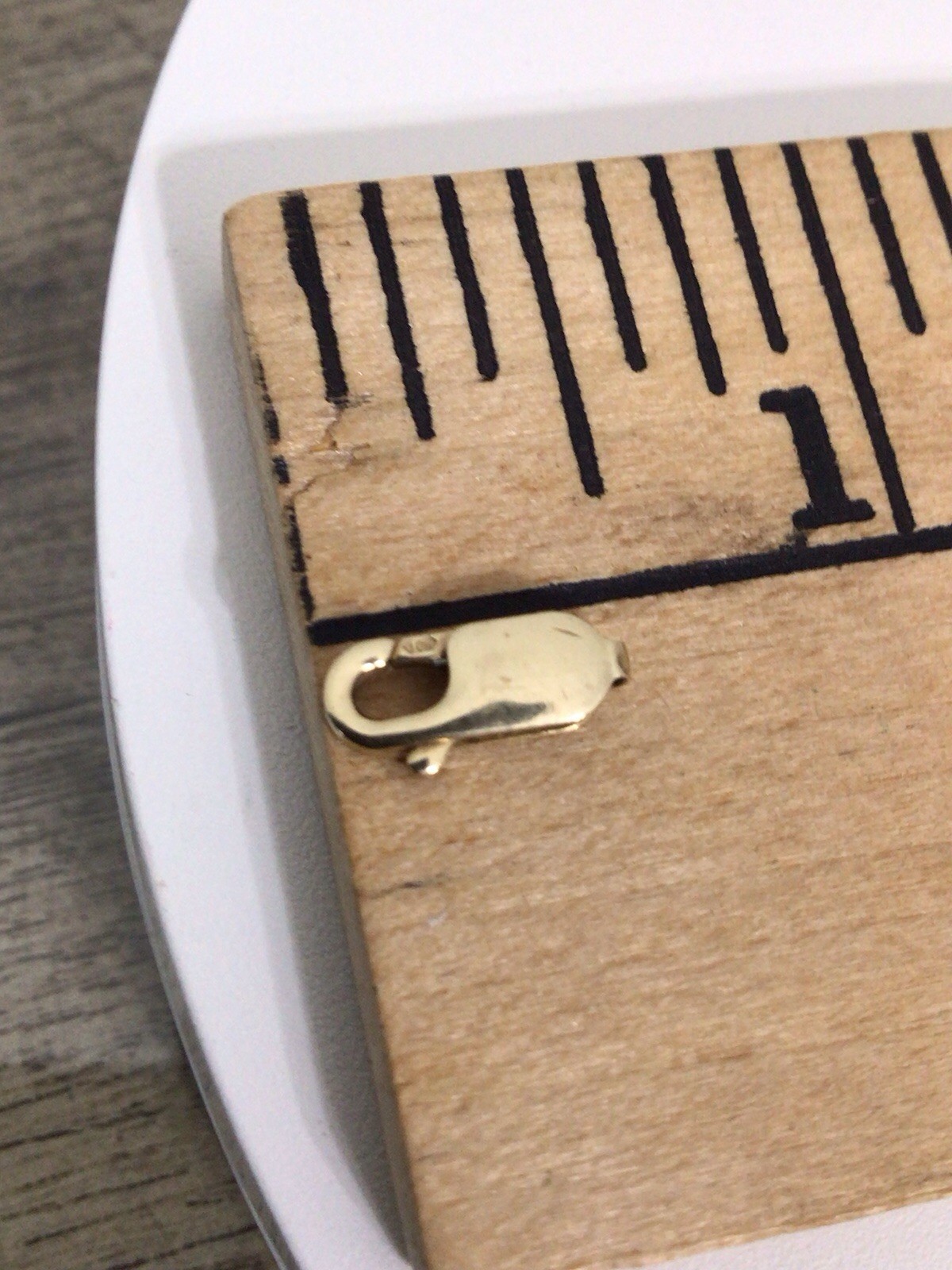 Vintage Small Replacement 10k Gold Lobster Clasp