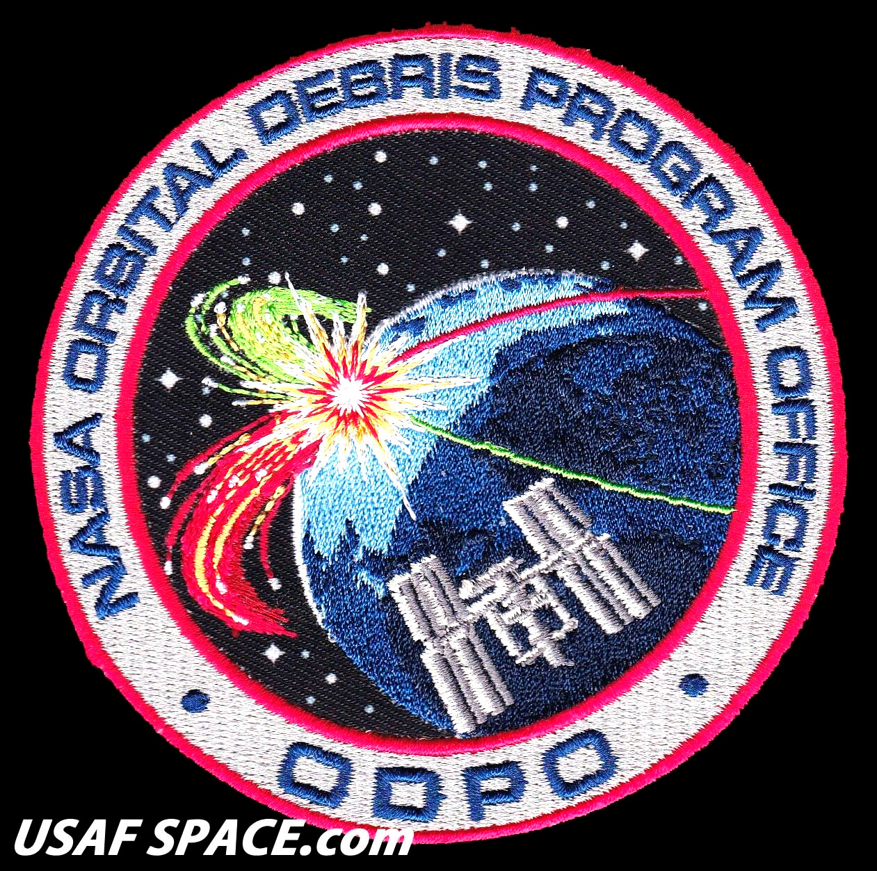 NASA JSC - ORBITAL DEBRIS PROGRAM OFFICE -ODPO- ORIGINAL AB Emblem SPACE PATCH