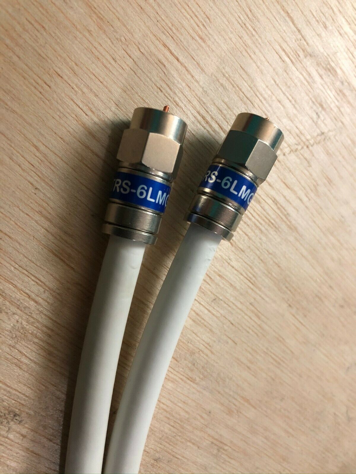 1Ft 2Ft 3 Ft 4 Ft 5 Ft 6Ft RG6 RG-6 Coaxial Coax Cable SAT CATV HDTV BLACK/WHITE