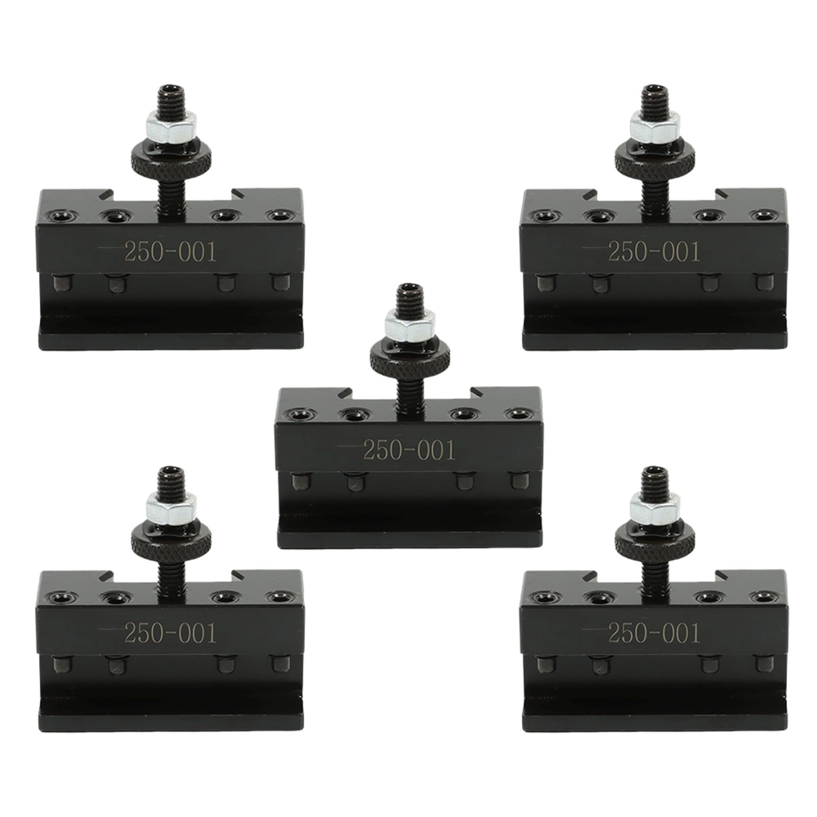 5 PCS 250001 Quick Change Turning Tool Holder Post Set OXA Fits Lathe
