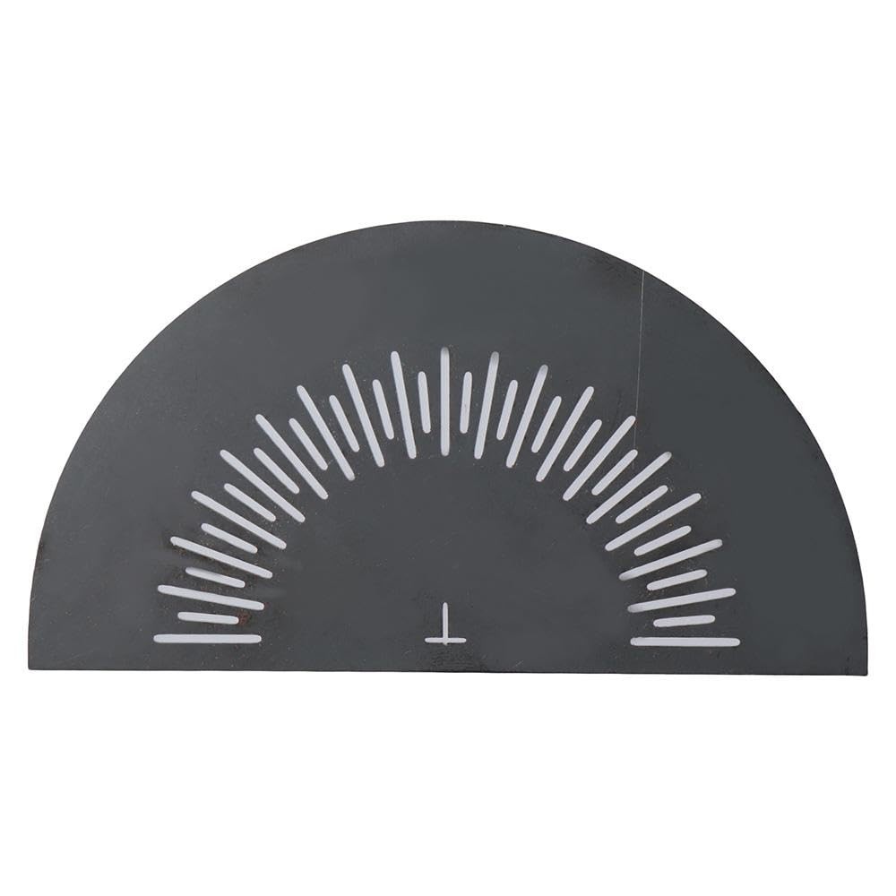 Silver Stainless Steel Precision Marking Angle Protractor Measure Tool