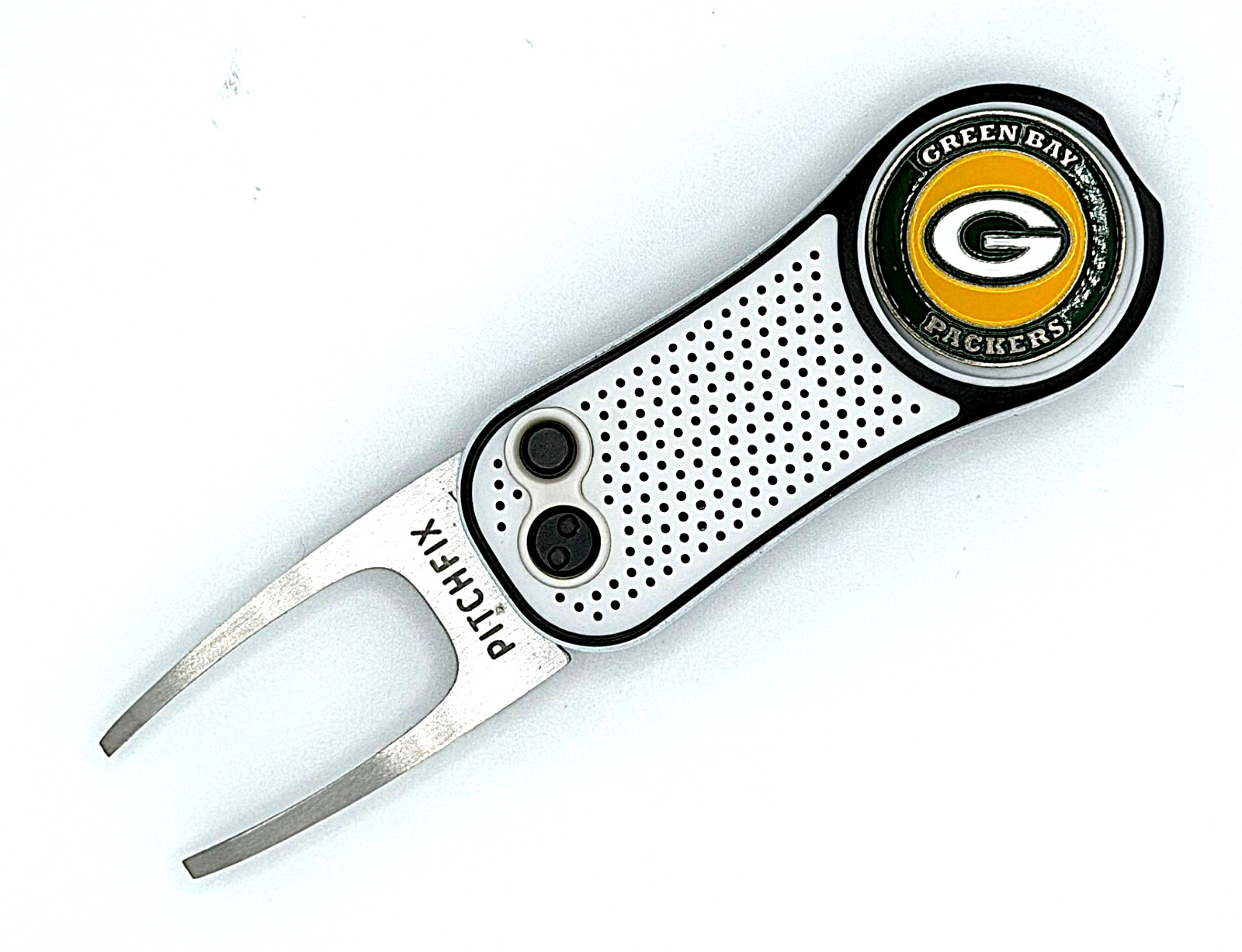 Green Bay Packers Pitchfix 3.0 Switchblade Divot Tool w/Golf Ball Marker