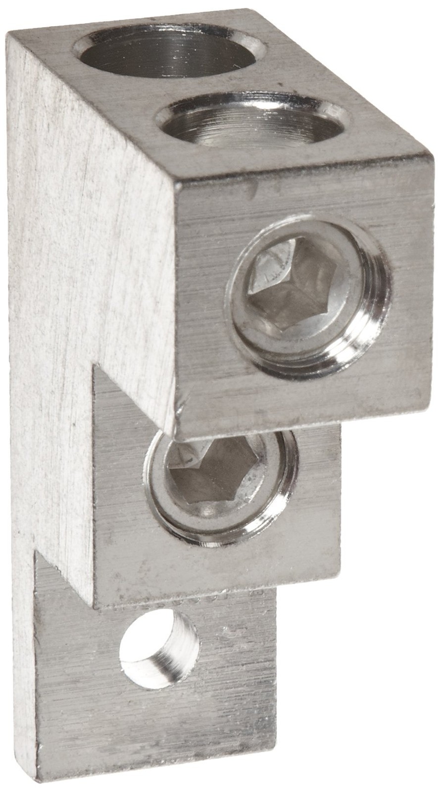 Morris Products 90912 Mechanical Panelboard Lug, Two 300MCM-#6 Awg, Silver