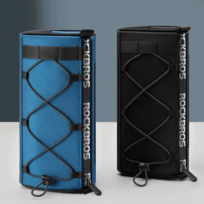 ROCKBROS Cycling Handlebar Bag Protable Waterproof Bag Reflective 1.5L