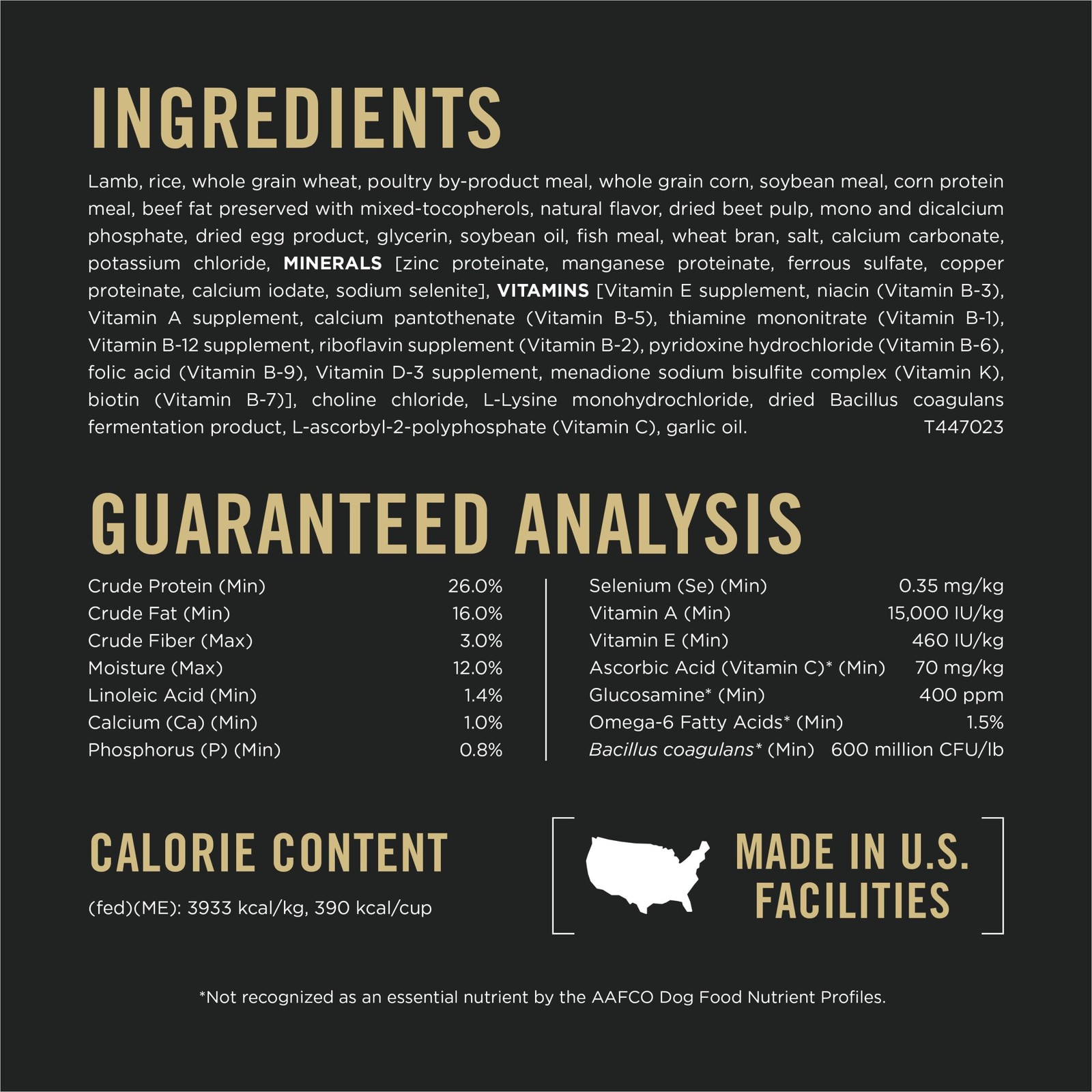 Purina Pro Plan Complete Essentials Shredded Blend Lamb and Rice High Protein Do