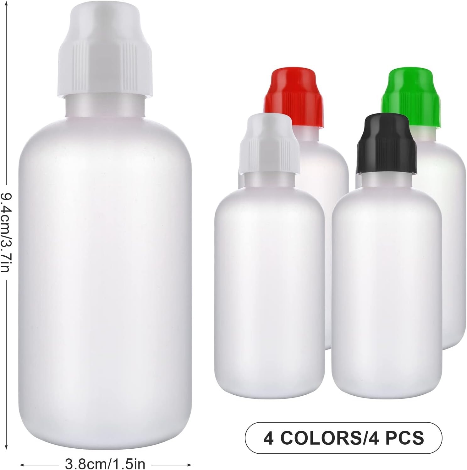 4 Pcs Empty Bingo Daubers Paint Sponge Ink Bingo Mar 2 Oz Plastic Refillable
